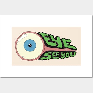 Eye See You - Doodle Art Design Posters and Art